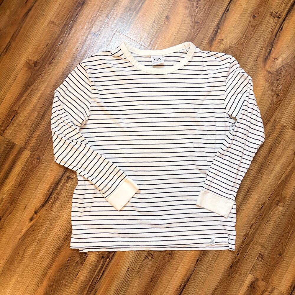 Zara Women’s Heavy Weight Striped Top - Size M